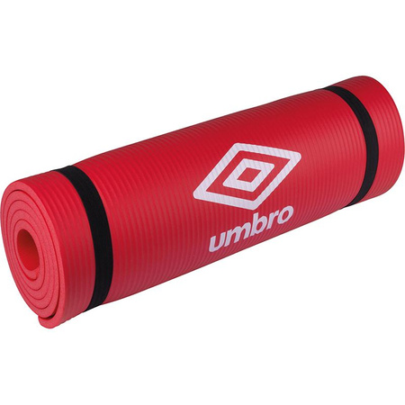 Umbro - Fitnessmatte, Yoga mit Transportband (rot)