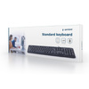 Gembird - Wired keyboard (black)