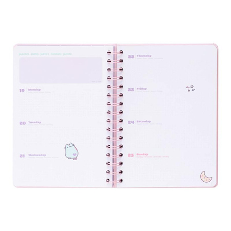 Pusheen - Kalender / Wochenplaner A5 2025/2026
