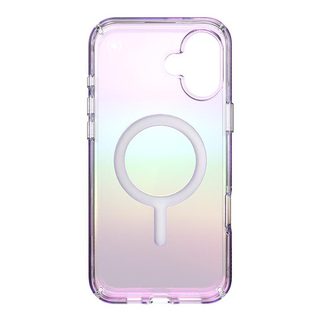 Speck Presidio2 Lux MagSafe - Coque pour iPhone 16 Plus (Amazing Purple / Clear)