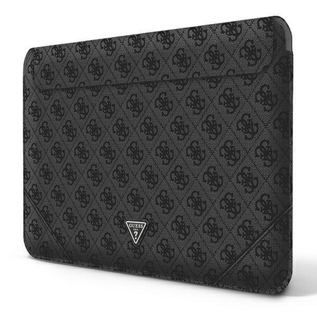 Guess 4G Uptown Triangle Logo Sleeve - 16" Notebook-Tasche (schwarz)