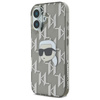 Karl Lagerfeld IML Karl Head Electroplated - iPhone 16 Case (black)