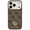 Guess 4G Strass Logo MagSafe - Case iPhone 17 Pro (Brown)