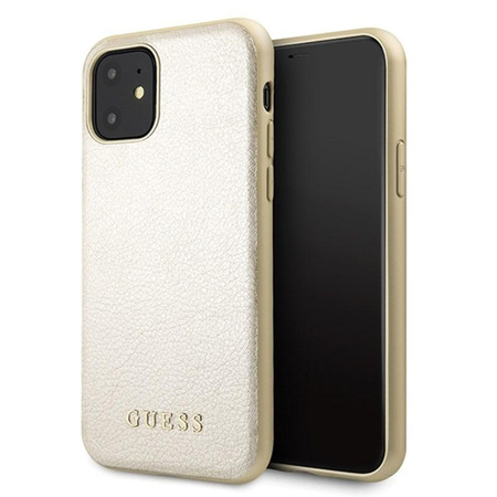 Guess Iridescent - Etui iPhone 11 (Gold)