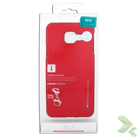 Mercury I-Jelly - Samsung Galaxy A3 (2016) Case (red)