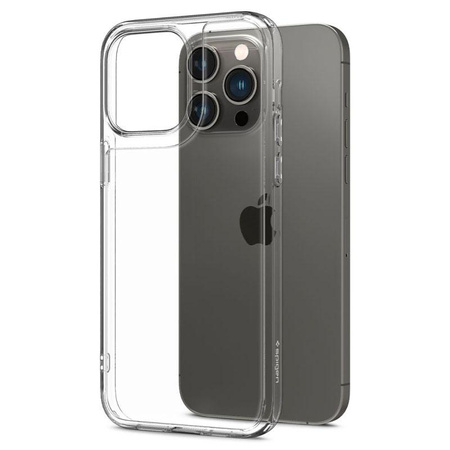 Spigen Quartz Hybrid - Coque pour iPhone 14 Pro (Transparent)