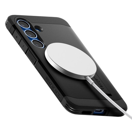 Spigen Tough Armor MagSafe - Case for Samsung Galaxy S25 (Black)