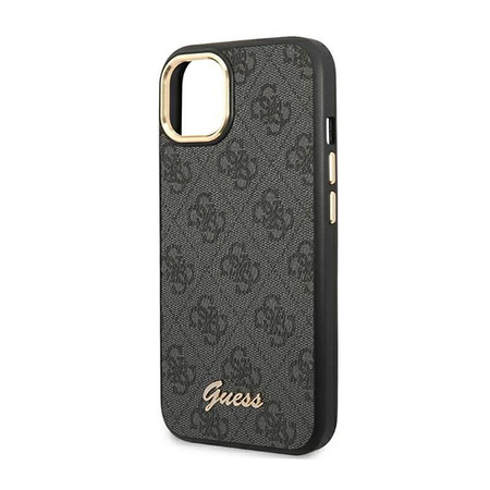 Guess 4G Metal Camera Outline Case - pouzdro pro iPhone 14 (černé)