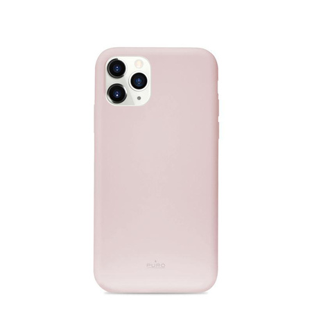 PURO ICON Cover - pouzdro pro iPhone 11 Pro (pískově růžové)