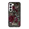 Guess Flower Collection - pouzdro pro Samsung Galaxy S23+ (khaki)
