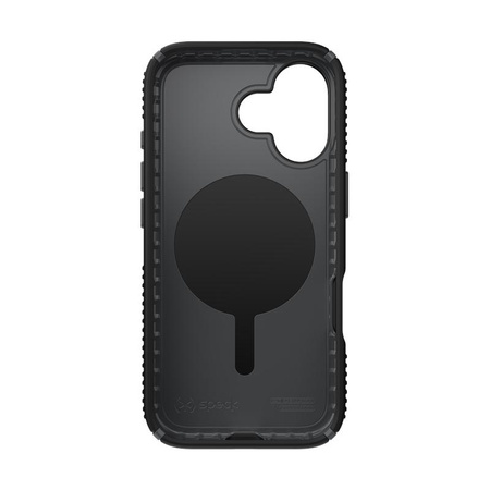 Speck Presidio2 Grip MagSafe - iPhone 17 Case (Black / Slate Grey / White)