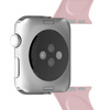 PURO ICON - Elastisches Sportarmband für Apple Watch 38/40/41 mm (S/M & M/L) (sandrosa)