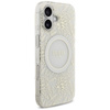 Guess IML Flowers Electro Pearl Strap MagSafe - Case iPhone 17 (white)