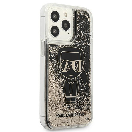 Karl Lagerfeld Liquid Glitter Gatsby - iPhone 13 Pro Case