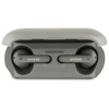 Guess Elongated Metallic Printed Logo - Bluetooth TWS Earbuds + Charging Case (Gray)