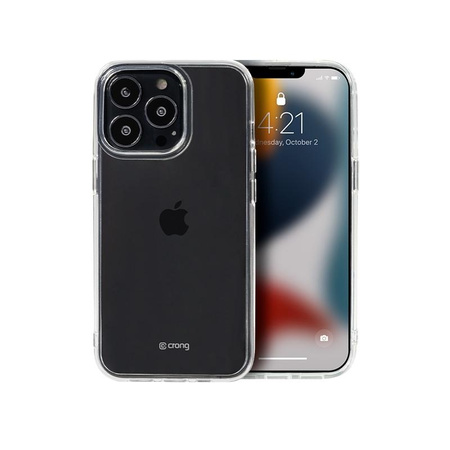 Crong Crystal Slim Cover - iPhone 13 Pro Hülle (Transparent)