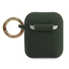 Guess Silicone Triangle Logo - Etui Airpods (khaki)