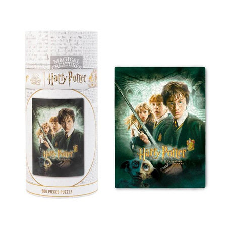 Harry Potter - Puzzle 500 prvků v dekorativní krabičce (Harry Potter a Tajemná komnata)