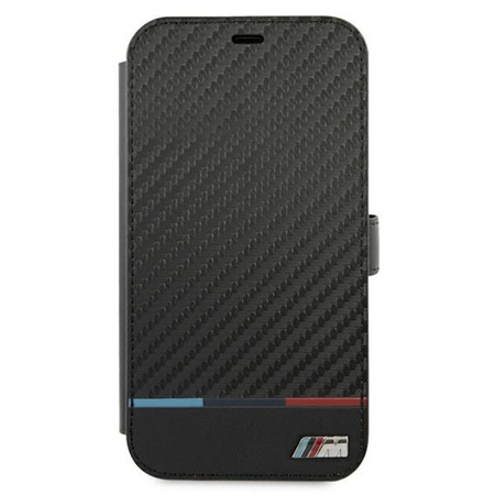 BMW Booktype M Carbon Stripe - Coque iPhone 13 Pro (noir)