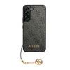 Kolekce Guess 4G Charms - pouzdro pro Samsung Galaxy S23+ (šedé)