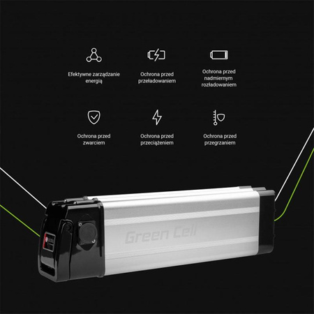 Green Cell - 11Ah (396Wh) battery for 36V E-Bike