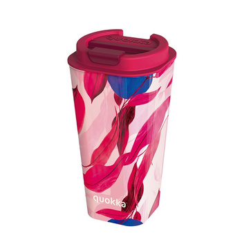 Quokka Vaso Cafe Double Walled - Tazza a doppia parete 450 ml (Satsuma)