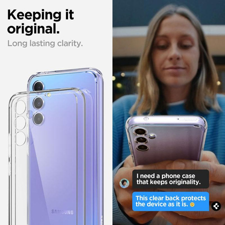 Spigen Ultra Hybrid - Gehäuse für Samsung Galaxy A34 5G (Transparent)
