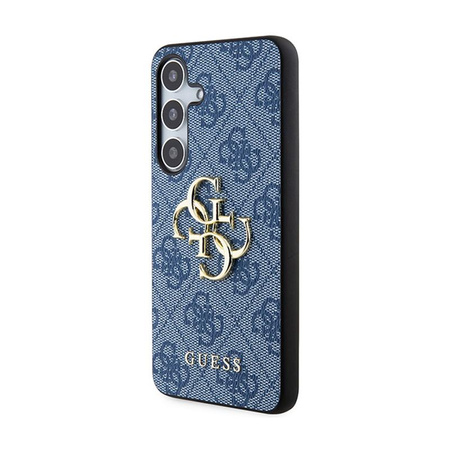 Guess 4G Big Metal Logo - Pouzdro Samsung Galaxy S24+ (Modré)