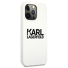 Karl Lagerfeld Silicone Stack Logo - Etui iPhone 13 Pro Max (biały)