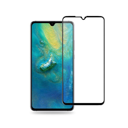 Crong Edge Glass 4D Full Glue - Celoplošné tvrzené sklo pro Huawei Mate 20