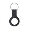 Crong Silicone Case with Key Ring - Etui de protection pour Apple AirTag (noir)