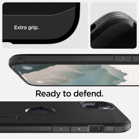 Spigen Tough Armor MagFit - iPhone 14 Plus MagSafe Case (Black)