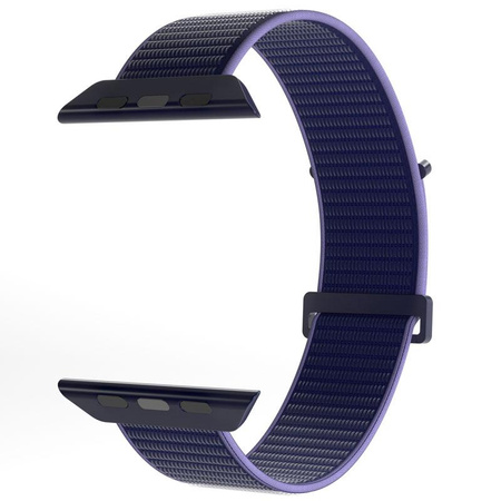PURO Nylon Sport - Pasek do Apple Watch 44/45/46/49 mm (Granatowy)