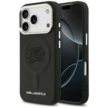 ETUI DO IPHONE 17 PRO MAX do MAGSAFE KARL LAGERFELD ORYGINALNE CZARNE MODNE