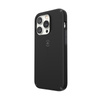 Speck CandyShell Pro - Coque pour iPhone 14 Pro avec revêtement MICROBAN (Noir / Gris ardoise)