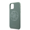 Silikonové pouzdro Guess 4G Tone to Tone - iPhone 11 (khaki)