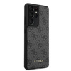 Guess 4G Metal Logo - Etui Samsung Galaxy S21 Ultra (szary)