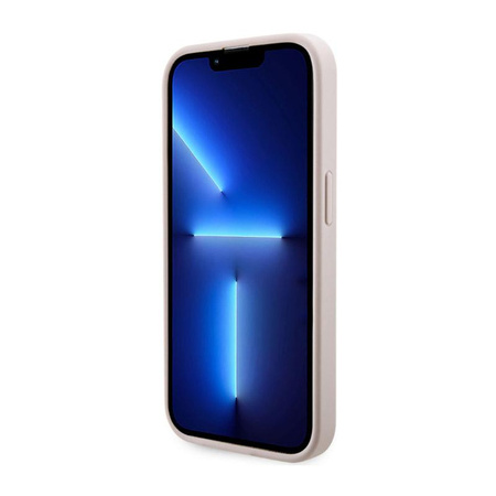 Guess GCube Stripes MagSafe - Case for iPhone 14 Pro (Pink)