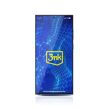 3mk HardGlass Max Lite - Verre trempé pour Samsung Galaxy S24 Ultra (Noir)