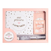 Paquet cadeau de communion rose
