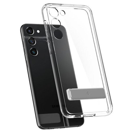 Spigen Ultra Hybrid "S" - Etui pour Samsung Galaxy S23+ (Transparent)