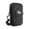 Hello Kitty Quilted Bows Strap - Torebka crossbody na telefon (czarny)