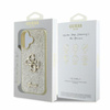 Pouzdro Guess Fixed Glitter Big 4G - iPhone 16 (zlaté)