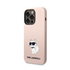 Karl Lagerfeld Silikon NFT Choupette - Hülle für iPhone 14 Pro Max (Pink)