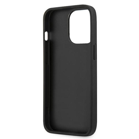 Guess 4G Big Metal Logo - Coque iPhone 13 Pro Max (gris)