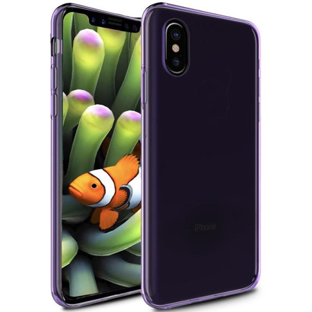 Zizo TPU Cover - Coque pour iPhone X (violet)