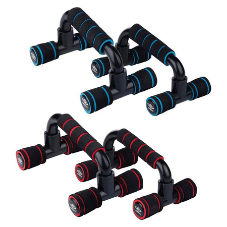 Umbro - Push Up Bars Liegestützgriffe 2 Stück. (red)