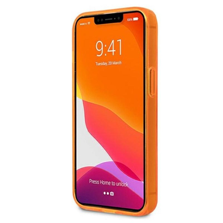 Karl Lagerfeld Choupette Head - iPhone 13 Tasche (fluo orange)