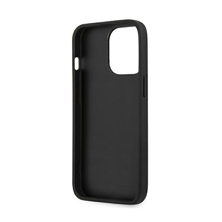 Guess 4G Bottom Stripe Kollektion - iPhone 13 Tasche (grau)