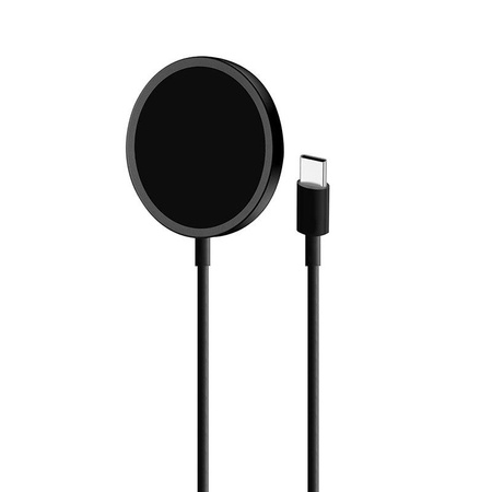 Puro Magnetic Charging Cable USB-C Magsafe - 15W inductive wireless charger (black)